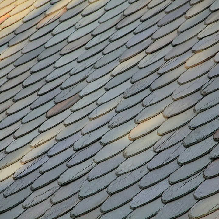 Slate tile roofing texture